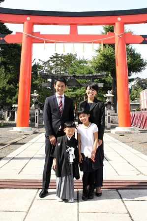 竹駒神社七五三写真撮影